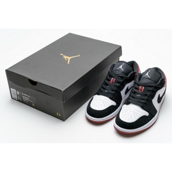 Nike Air Jordan 1 Low Black Toe 27cm 553558-116-